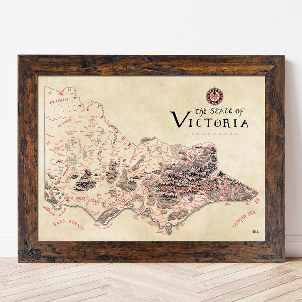 Victoria Map