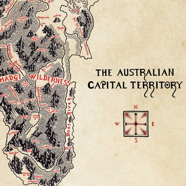 The Australian Capital Territory Map