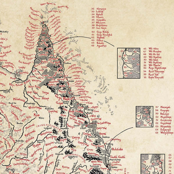 First Nations of Australia Map