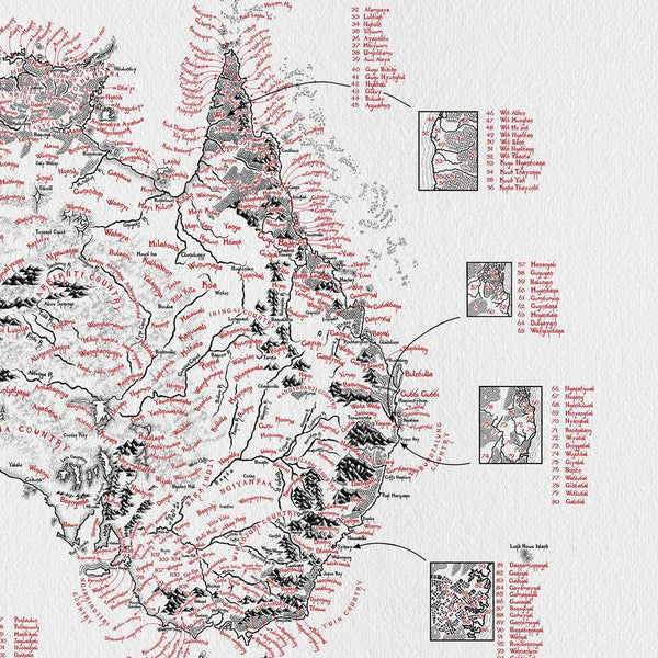 First Nations of Australia Map