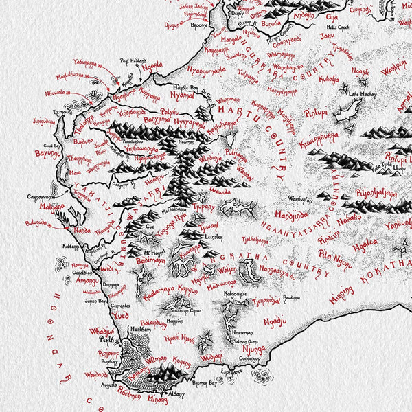 First Nations of Australia Map