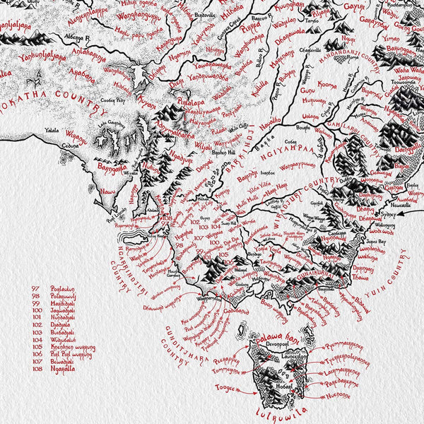 First Nations of Australia Map