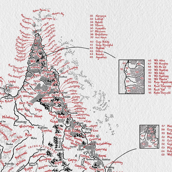 First Nations of Australia Map