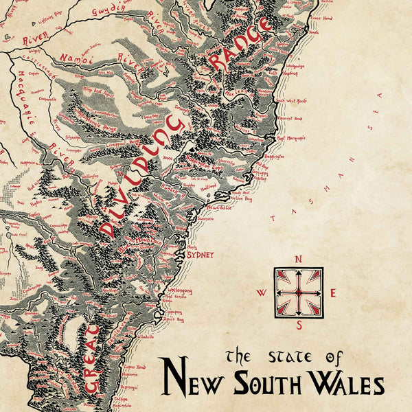 New South Wales Map