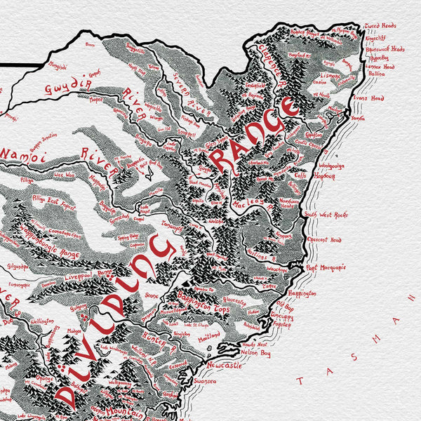 New South Wales Map