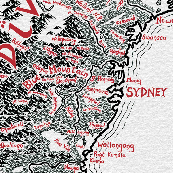 New South Wales Map