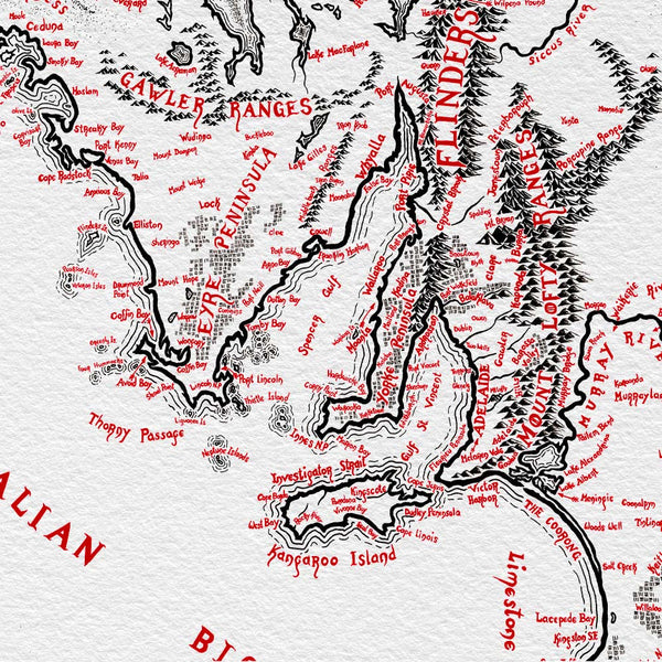 South Australia Map