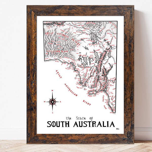 South Australia Map