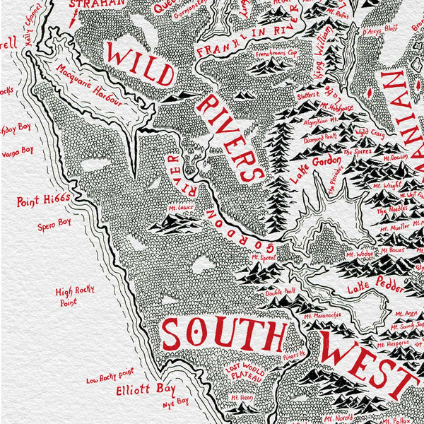 Tasmania Map