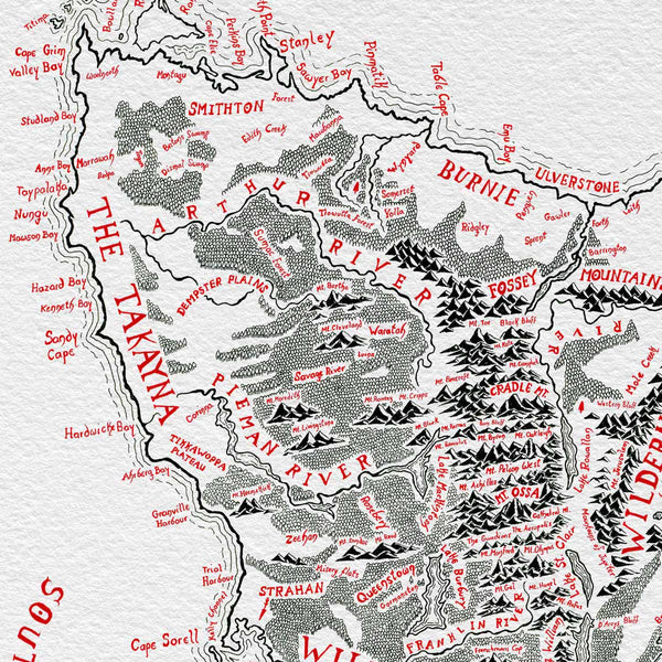 Tasmania Map