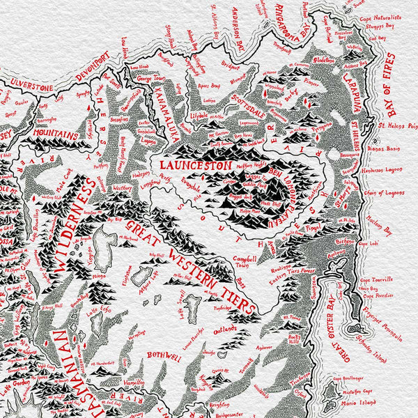 Tasmania Map