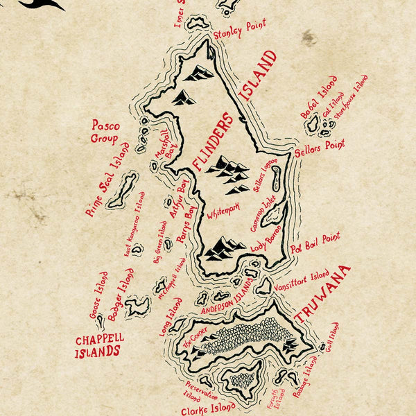 Tasmania Map