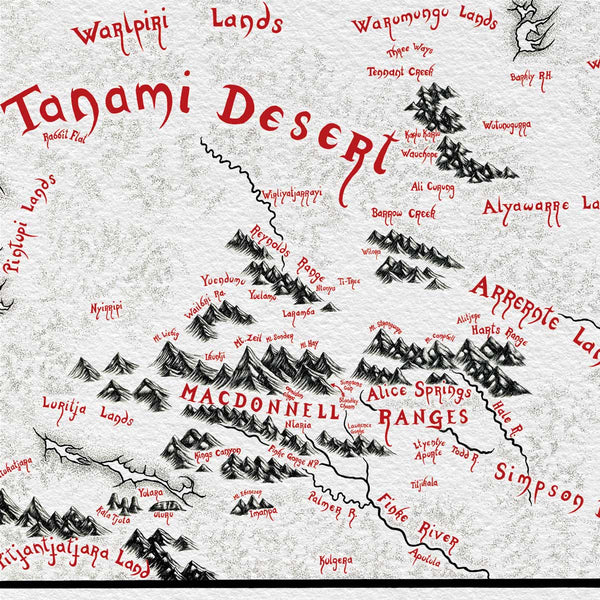 The Northern Territory Map