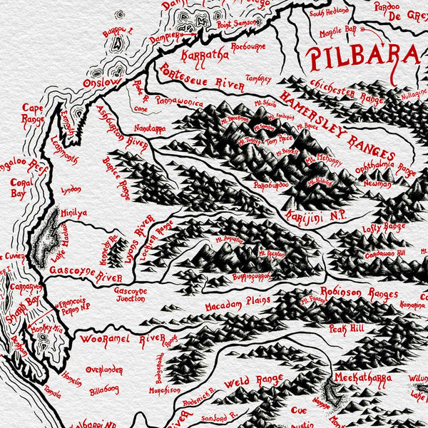 Western Australia Map