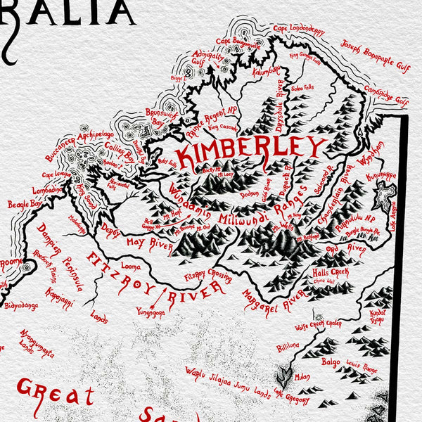 Western Australia Map