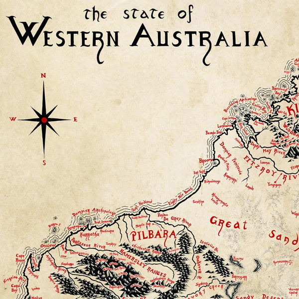 Western Australia Map