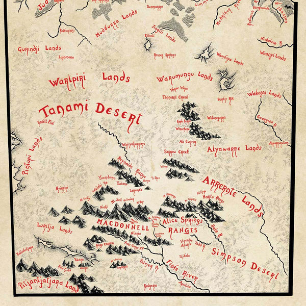 The Northern Territory Map